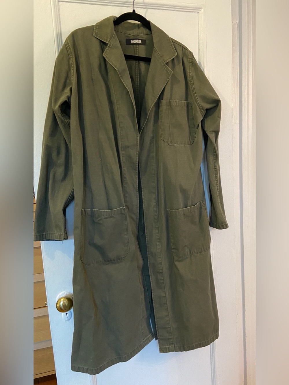 REFORMATION Long Jacket